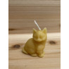 PussyCat Pure Beeswax Candle, Ideal Gift, Home Decor for Animal Lover ~ 27g