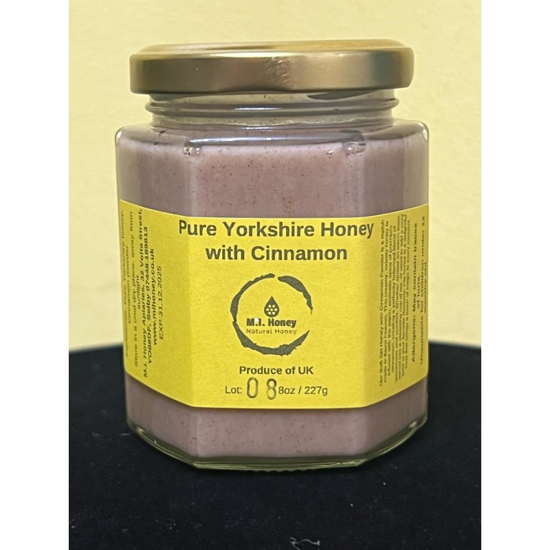 Cinnamon honey - Pure Yorkshire Honey Infused with Cinnamon