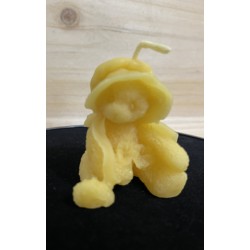 Cute Bear Pure Beeswax Candle, Ideal Gift, Home Decor for Animals Lover ~38g