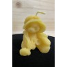 Cute Bear Pure Beeswax Candle, Ideal Gift, Home Decor for Animals Lover ~38g