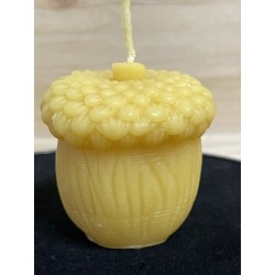 Acorn Pure Beeswax Candle, Ideal Gift, Home Decor ~ 105g