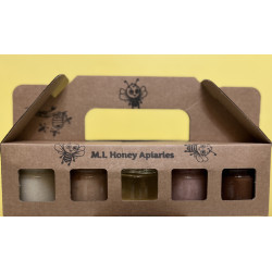 Gift Set Bee Lover's Mini Collection, 5 mini jars Mix&Match