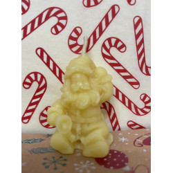 Santa Claus - Christmas Story Pure Beeswax Candle Ideal Christmas Gift ~ 25g