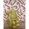 Santa Claus - Christmas Story Pure Beeswax Candle Ideal Christmas Gift ~ 128g