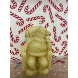 Santa Claus - Christmas Story Pure Beeswax Candle Ideal Christmas Gift ~ 128g