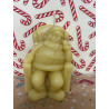 Santa Claus - Christmas Story Pure Beeswax Candle Ideal Christmas Gift ~ 128g