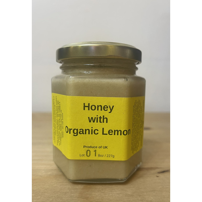 Honey with Organic Lemon