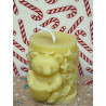 Hungry Bear Eating Honey, Pure Beeswax Candle, Ideal Gift ~ 210g