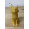 Wolf, Pure Beeswax Candle, Ideal Gift ~ 40g