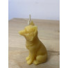 Wolf, Pure Beeswax Candle, Ideal Gift ~ 40g
