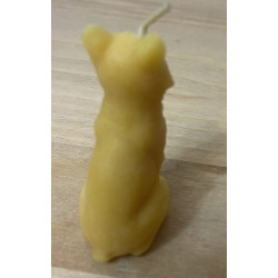 Wolf, Pure Beeswax Candle, Ideal Gift ~ 40g