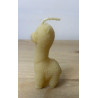 Alpaca, Cute Animal, Pure Beeswax Candle, Ideal Gift ~ 40g