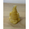 Puppy with Hat, Christmas candle, Cute Animal, Dog, Pure Beeswax Candle, Ideal Gift ~ 23g