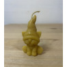 Kitten with Hat, Christmas candle, Cute Animal, Pussycat, Pure Beeswax Candle, Ideal Gift ~ 17g