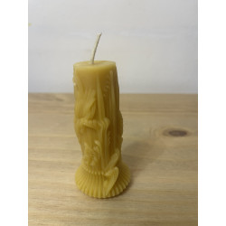 Roman Column, Classic Ancient Roman Art Style, Pure Beeswax Candle, Ideal Gift ~ 85g