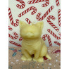 Cute Cat Beeswax Candle, Ideal Gift for Animal Lovers or Home Decor ~87g