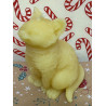 Cute Cat Beeswax Candle, Ideal Gift for Animal Lovers or Home Decor ~87g