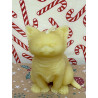 Cute Cat Beeswax Candle, Ideal Gift for Animal Lovers or Home Decor ~87g