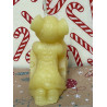 Happy Mouse on Cheese Beeswax Candle, Ideal Gift for Animal Lovers or Home Decor ~44g