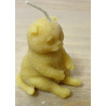 Lazy Cat Beeswax Candle, Ideal Gift for Animal Lovers or Home Decor ~27g