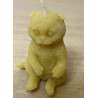 Lazy Cat Beeswax Candle, Ideal Gift for Animal Lovers or Home Decor ~27g