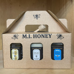 Honey gift set of 3 jars x 340g Mix&Match