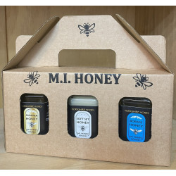 Honey gift set of 3 jars x 340g Mix&Match