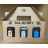 Honey gift set of 3 jars x 340g Mix&Match