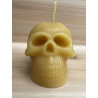 3D Skull Beeswax Candle, Ideal Halloween Gift or Gothic Home Decor ~240g