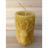 Reindeer in the Forest Christmas Story Beeswax Candle ~170g
