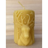 Reindeer in the Forest Christmas Story Beeswax Candle ~170g